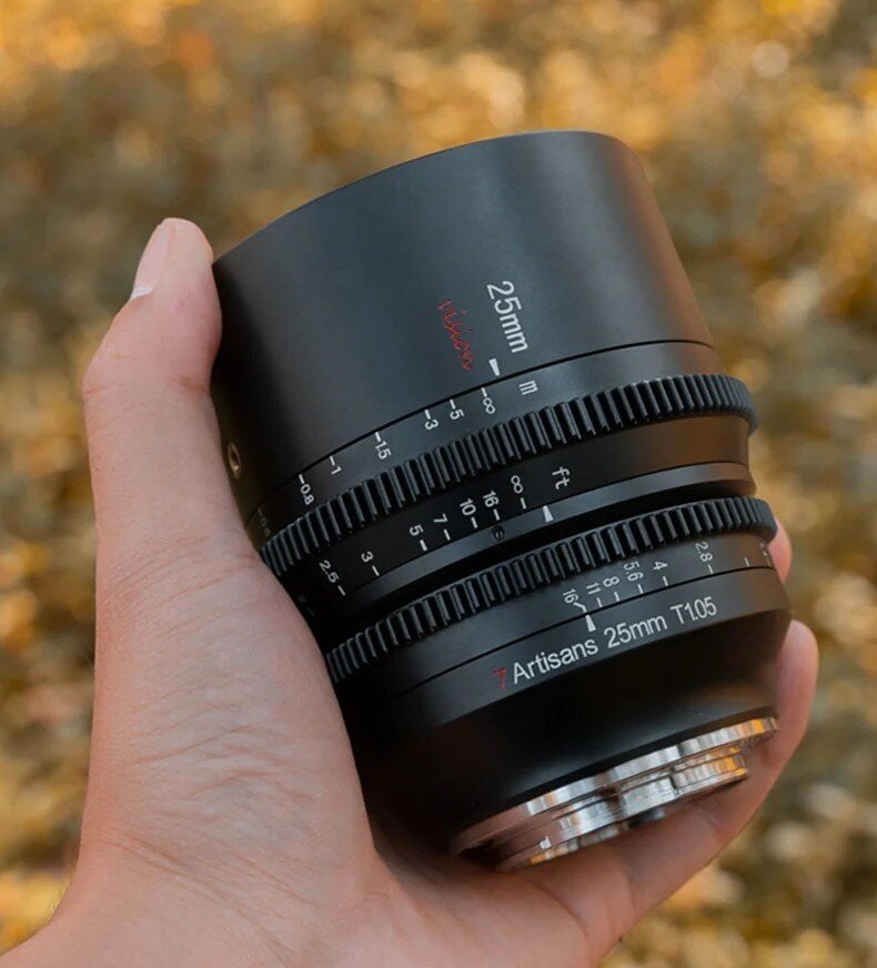 Объектив 7Artisans Vision 35mm T1.05 E-Mount