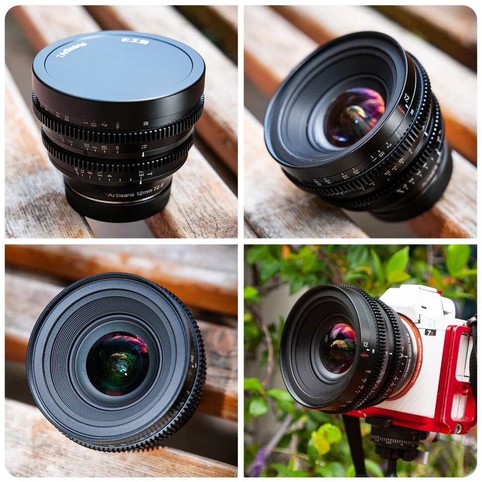 Объектив 7Artisans Vision 12mm T2.9 E-Mount