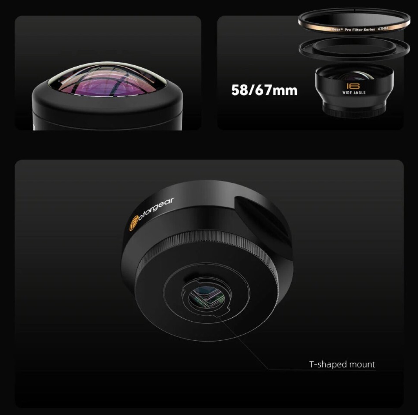 Объектив FotorGear Pro II 16mm Wide Angle для смартфона