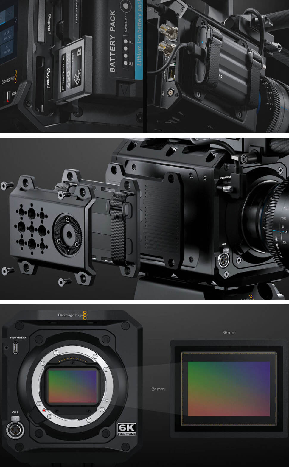 Кинокамера Blackmagic PYXIS 6K Cinema Box (Leica L)