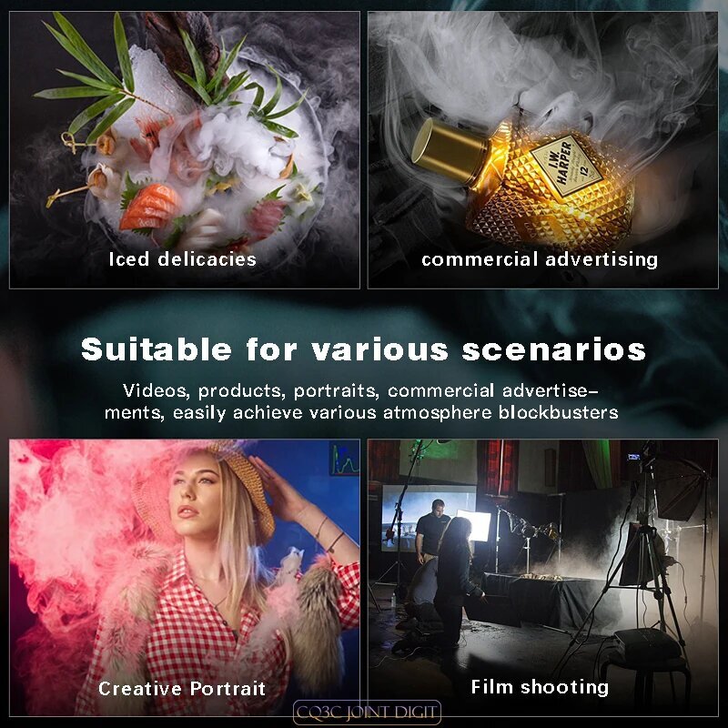 Портативный генератор дыма LensGo FOG MACHINE Smoke K