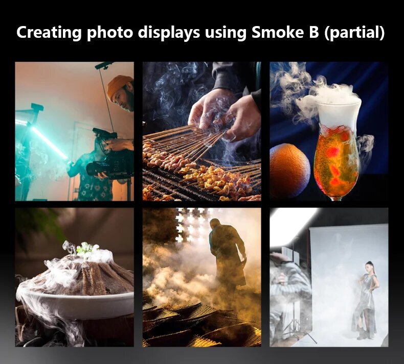 Портативный генератор дыма LensGo FOG MACHINE Smoke B