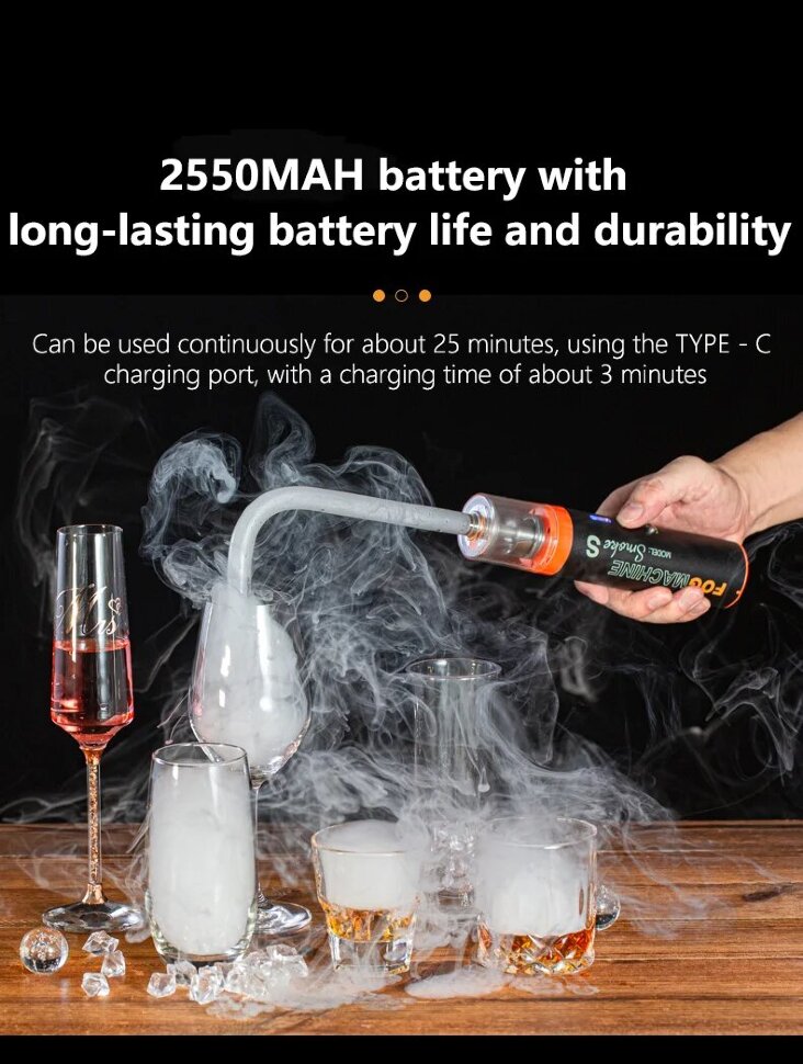 Портативный генератор дыма LensGo FOG MACHINE Smoke S