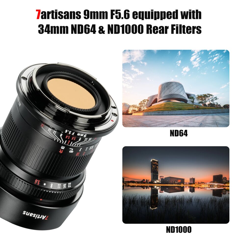 Объектив 7Artisans 9mm F5.6 RF