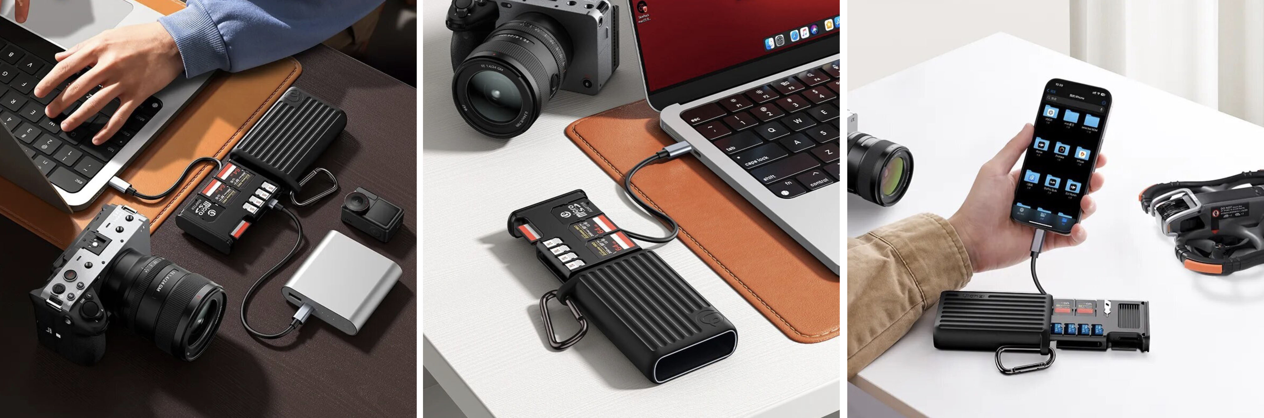 Кейс - картридер Ulanzi MCR-01 Multifunctional High-Speed Card Reader