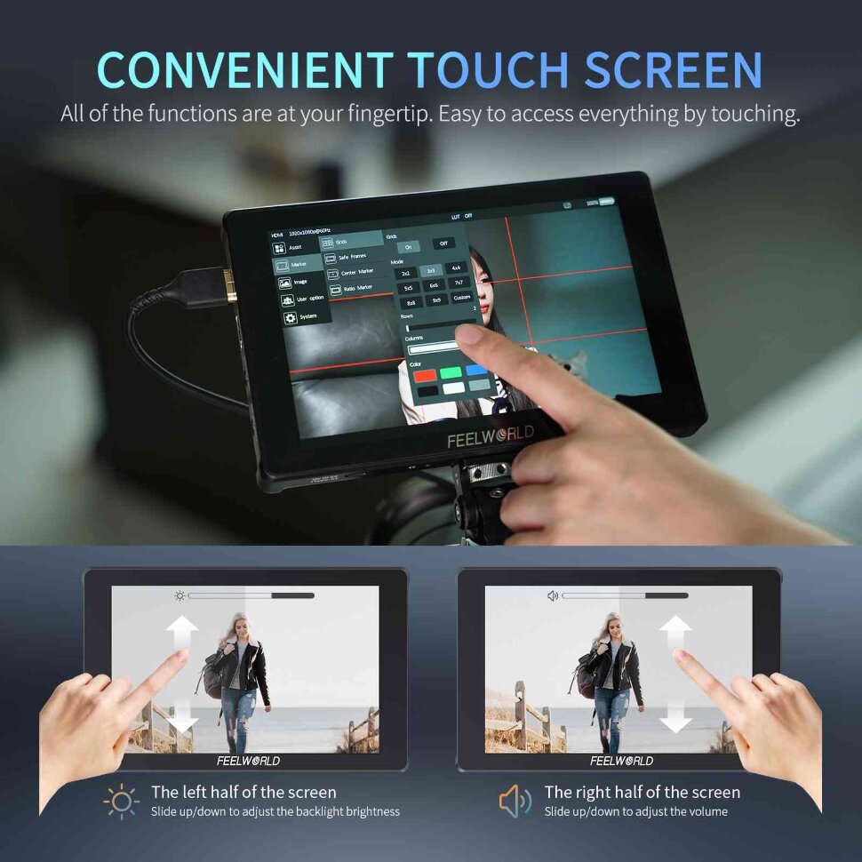 Операторский монитор Feelworld F7 Plus