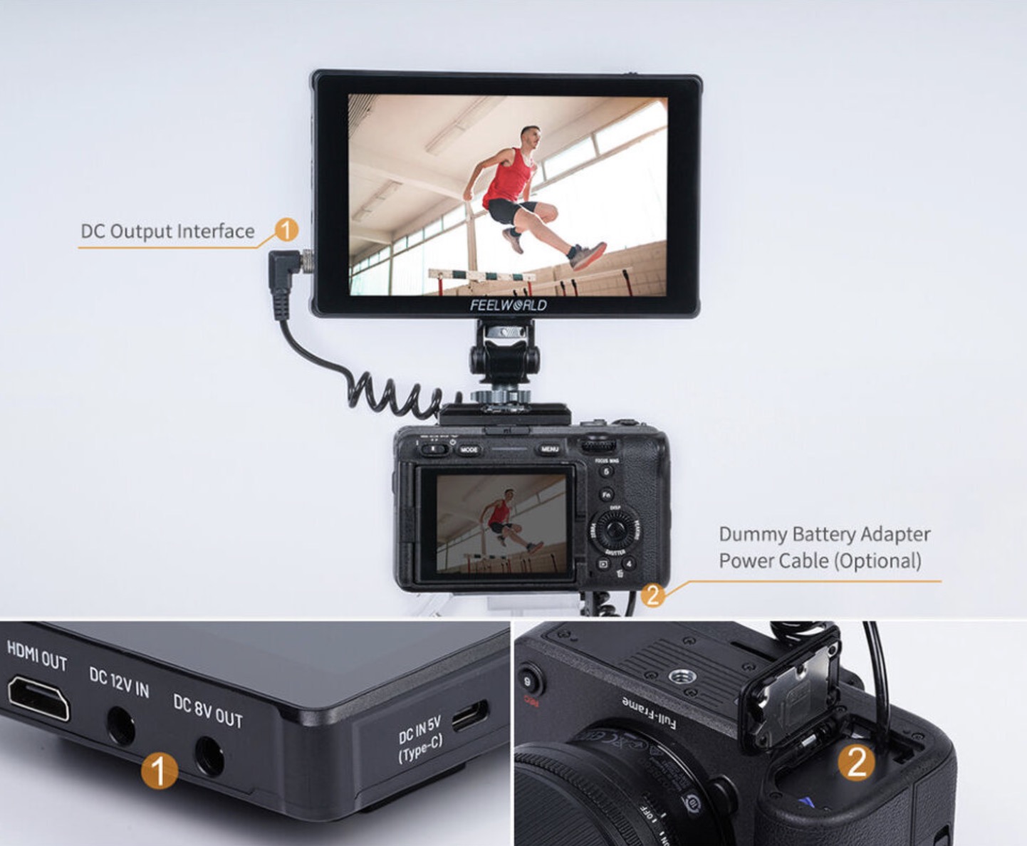 Операторский монитор Feelworld F7 Plus