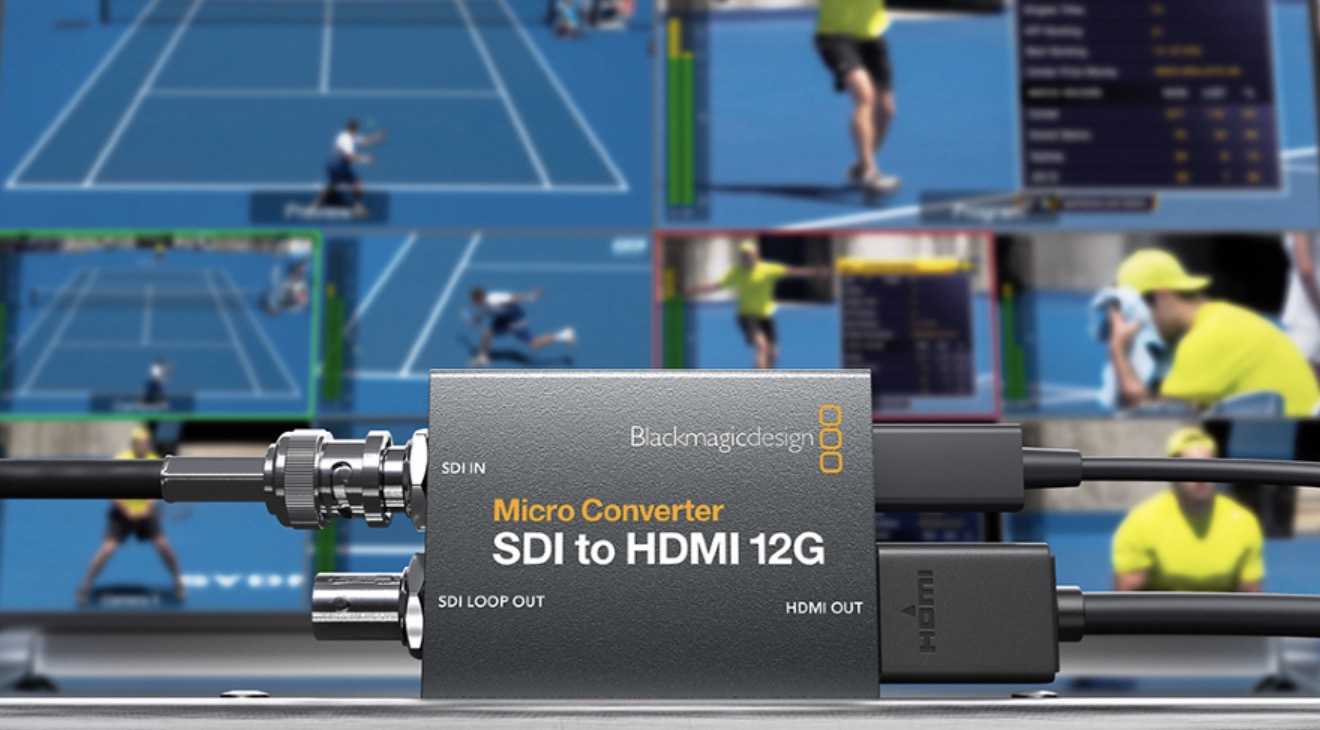 Микро конвертер Blackmagic Micro Converter SDI - HDMI 12G