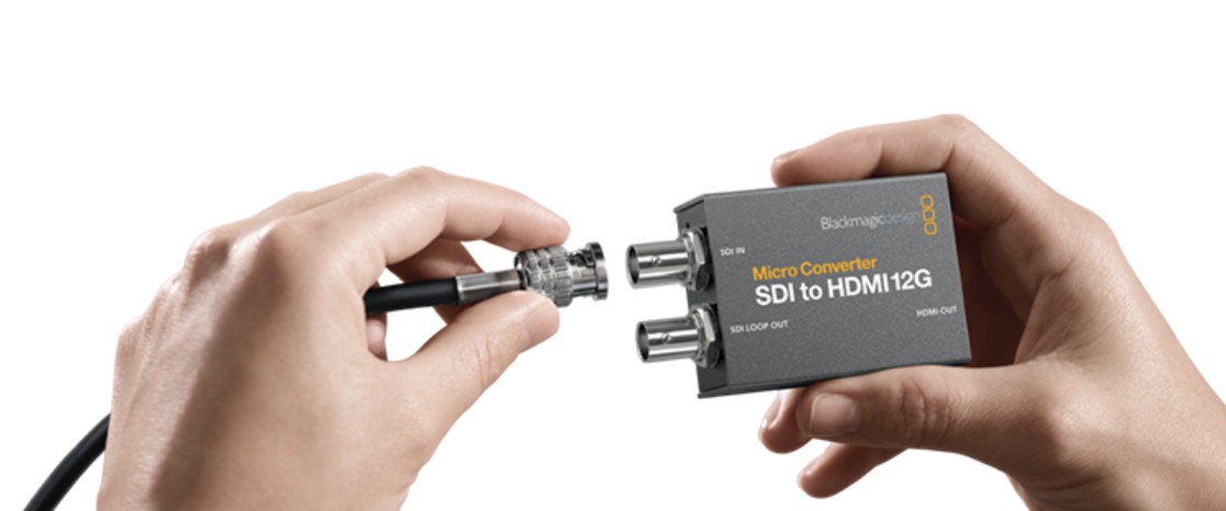 Микро конвертер Blackmagic Micro Converter SDI - HDMI 12G