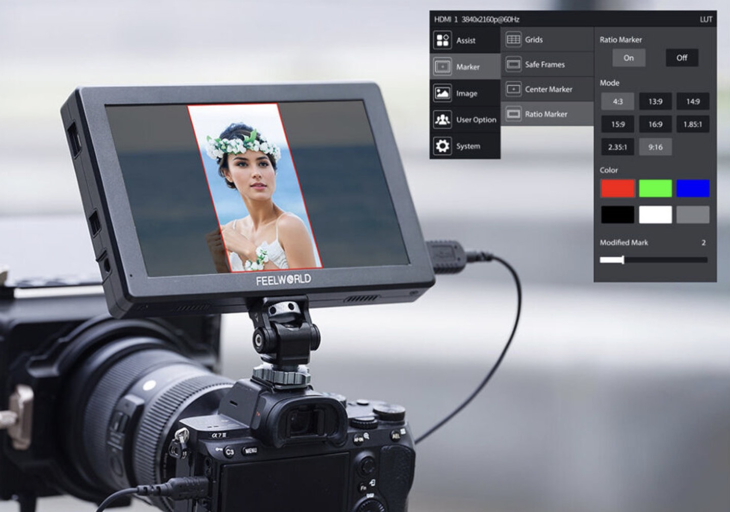 Операторский монитор Feelworld T7S Pro