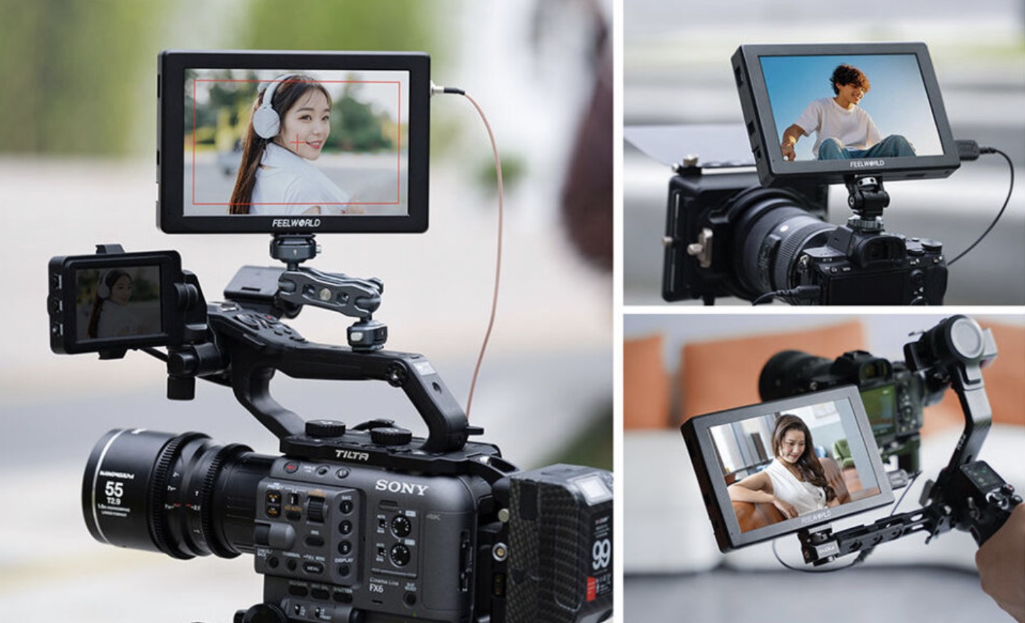 Операторский монитор Feelworld T7S Pro