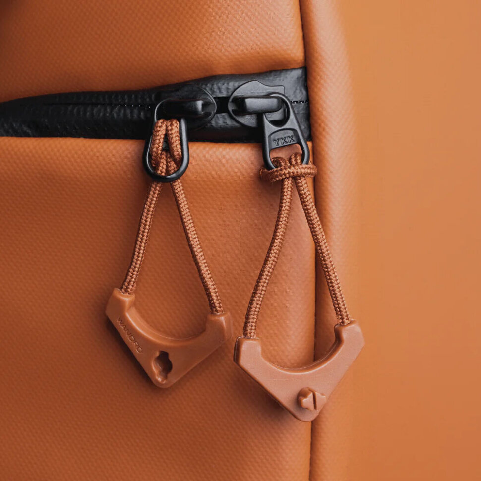 Пуллер-петля для молнии WANDRD WORRYLESS Zipper Puller Оранжевая (6 пар)