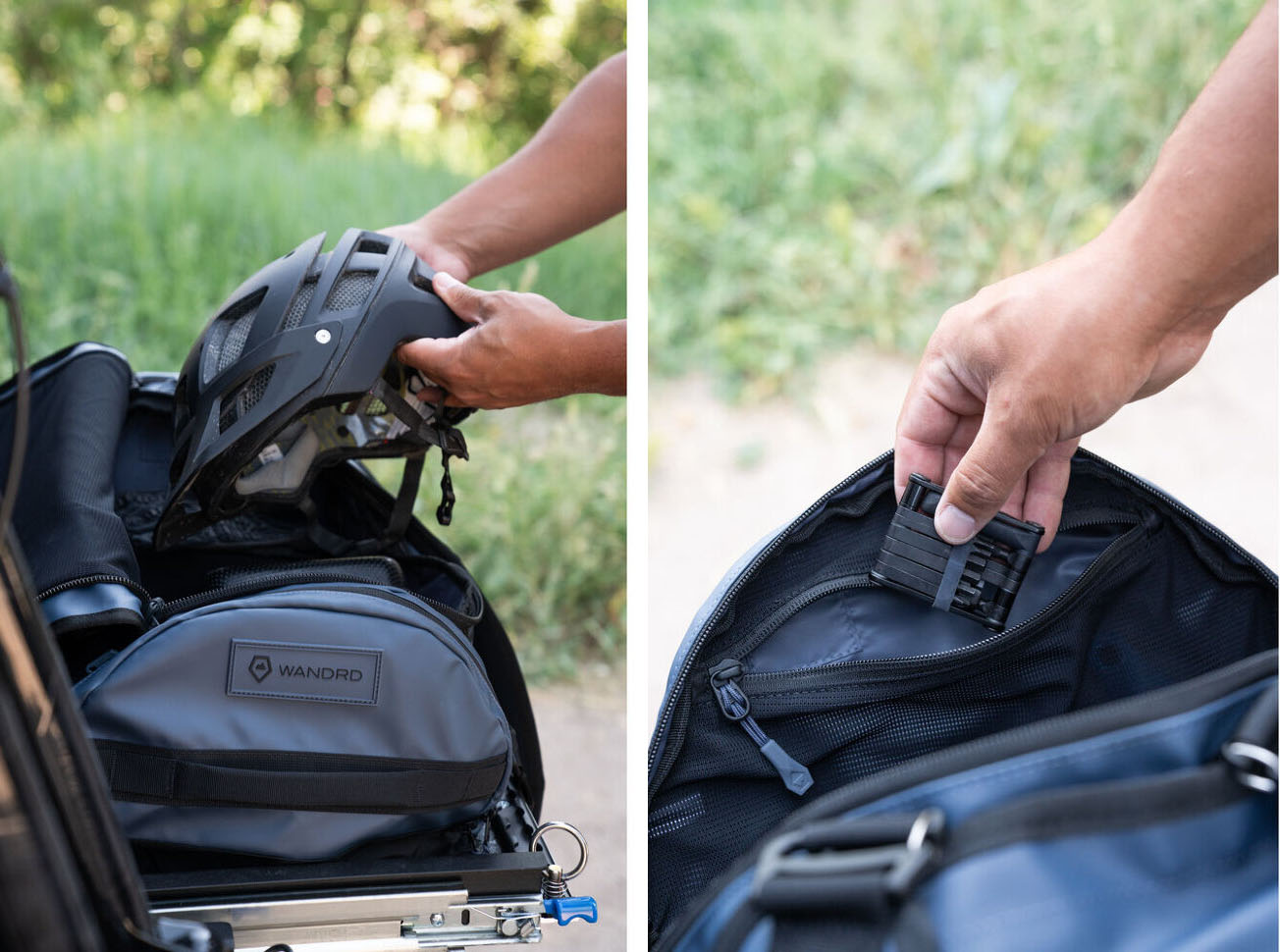 Сумка-рюкзак WANDRD CARRYALL Duffel 40L Синяя