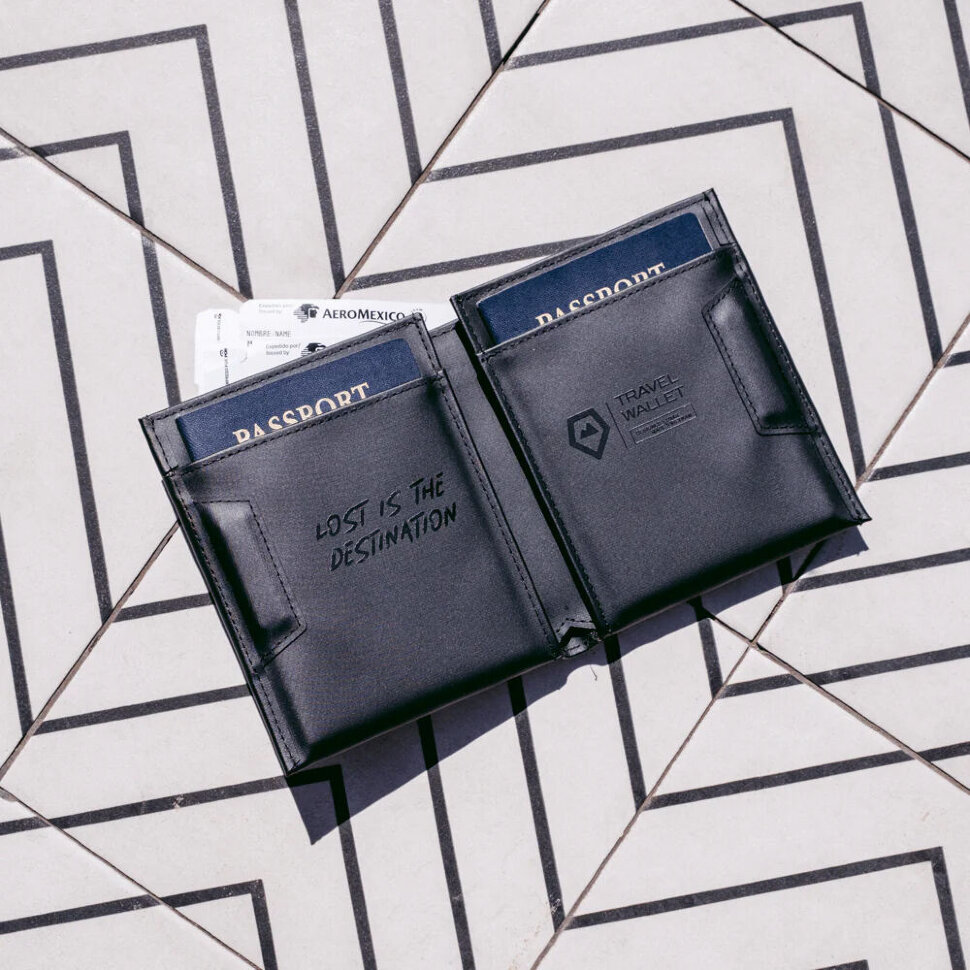 Кошелёк WANDRD Travel Wallet Чёрный