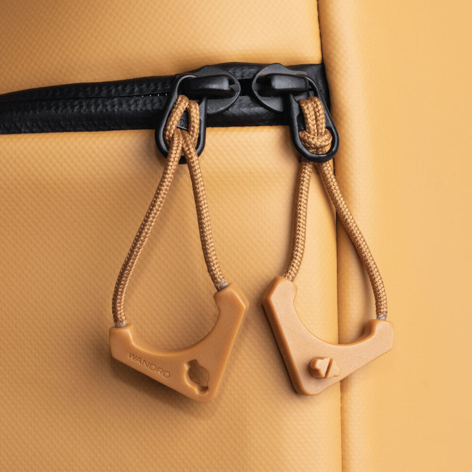 Пуллер-петля для молнии WANDRD WORRYLESS Zipper Puller Жёлтая (6 пар)
