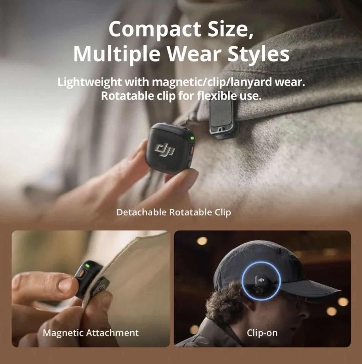 Радиосистема DJI Mic 3 (2TX+RX)