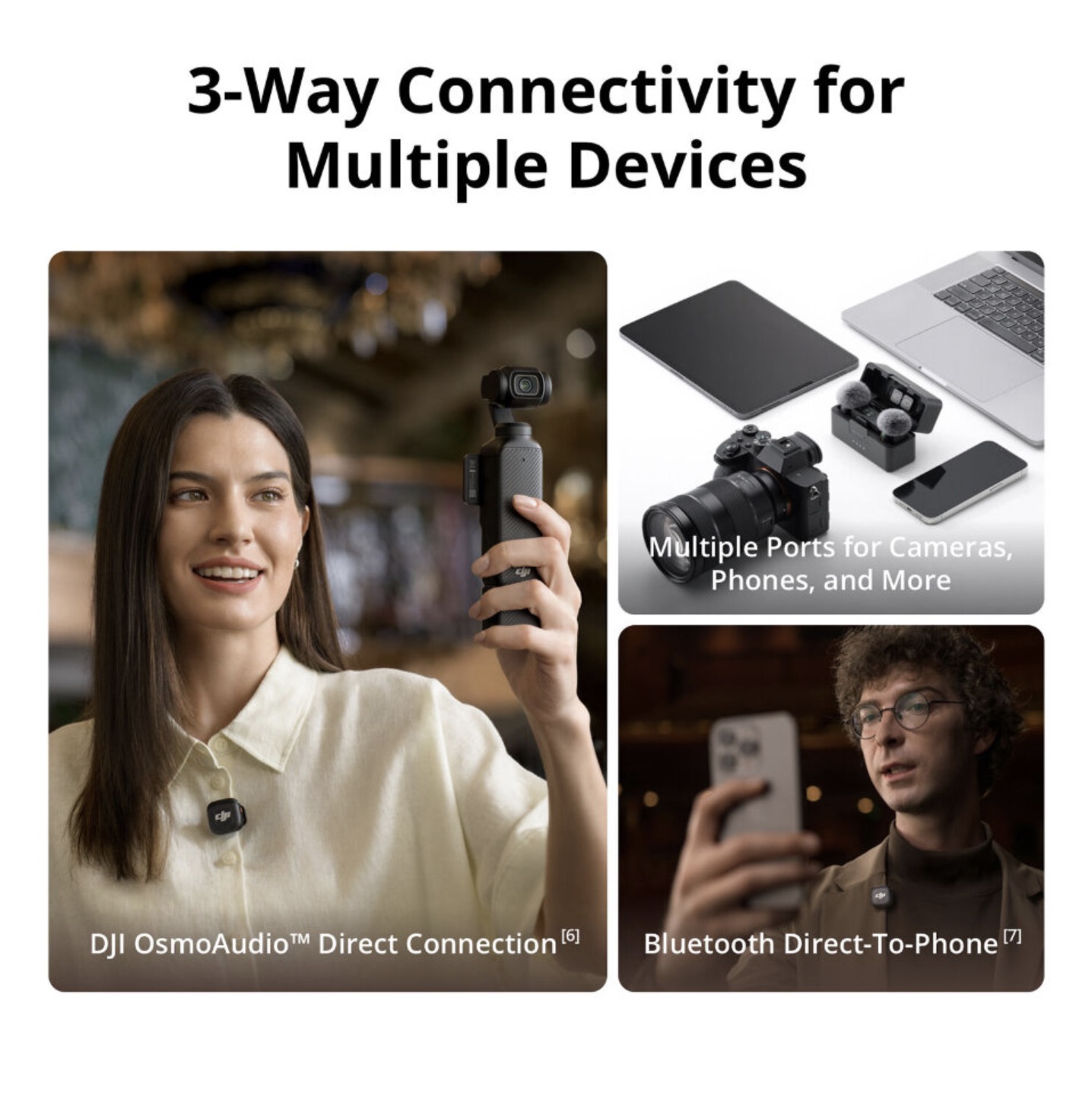 Радиосистема DJI Mic 3 (2TX+RX)