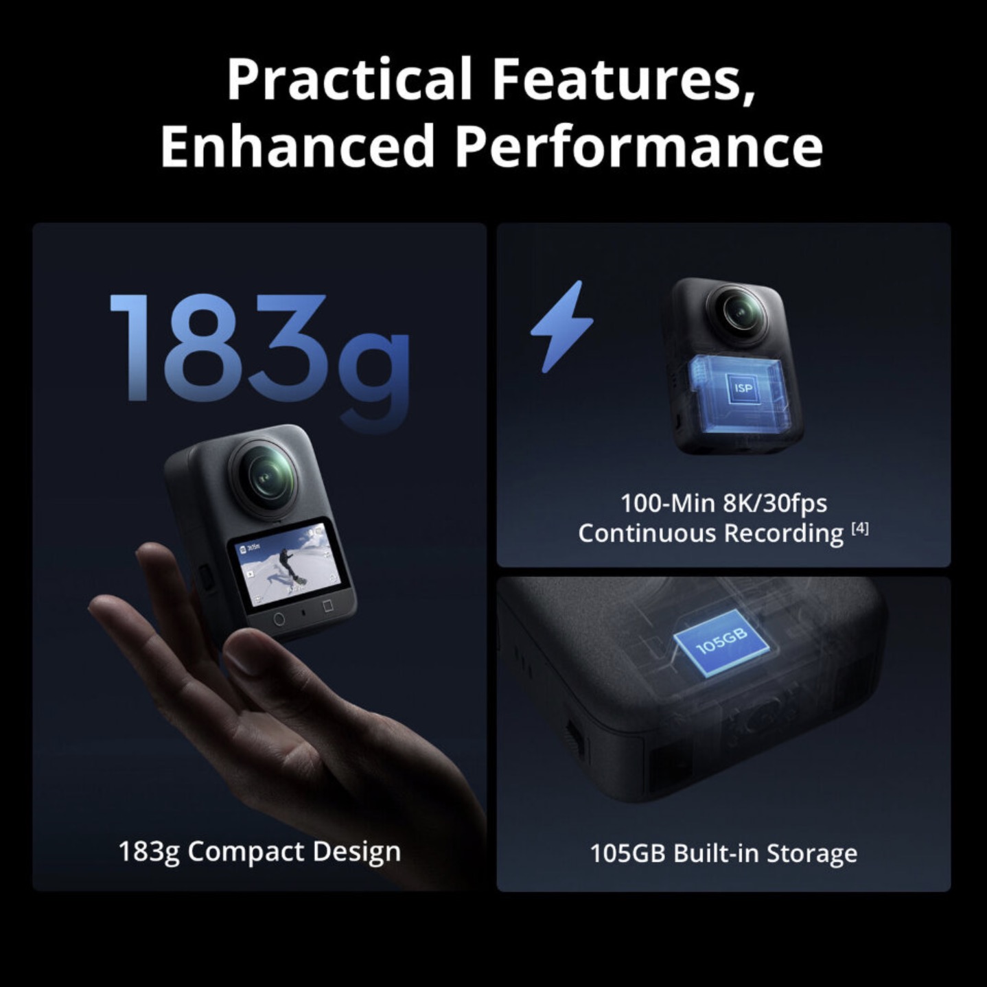 Экшн-камера DJI Osmo 360 Adventure Combo