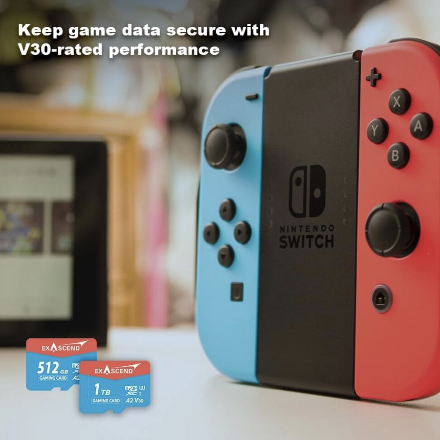 Карта памяти Exascend Gaming microSDXC U3 V2 512GB