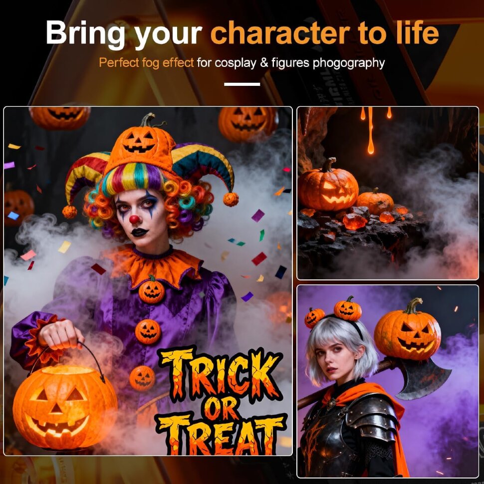 Портативный генератор дыма LensGo Smoke Master Pro