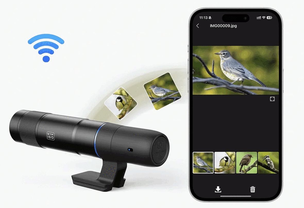 Цифровой монокуляр Apexel ETF150 VisionMax 45x