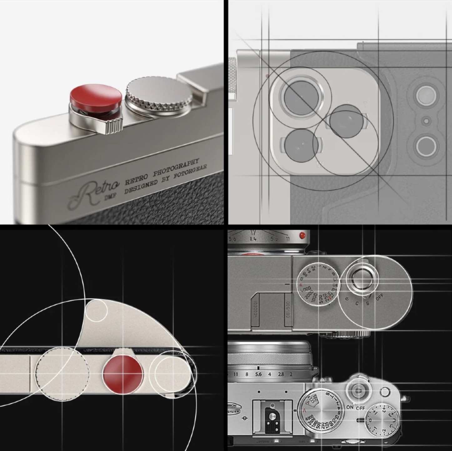 Чехол FotorGear Retro Kit для iPhone 17 Pro