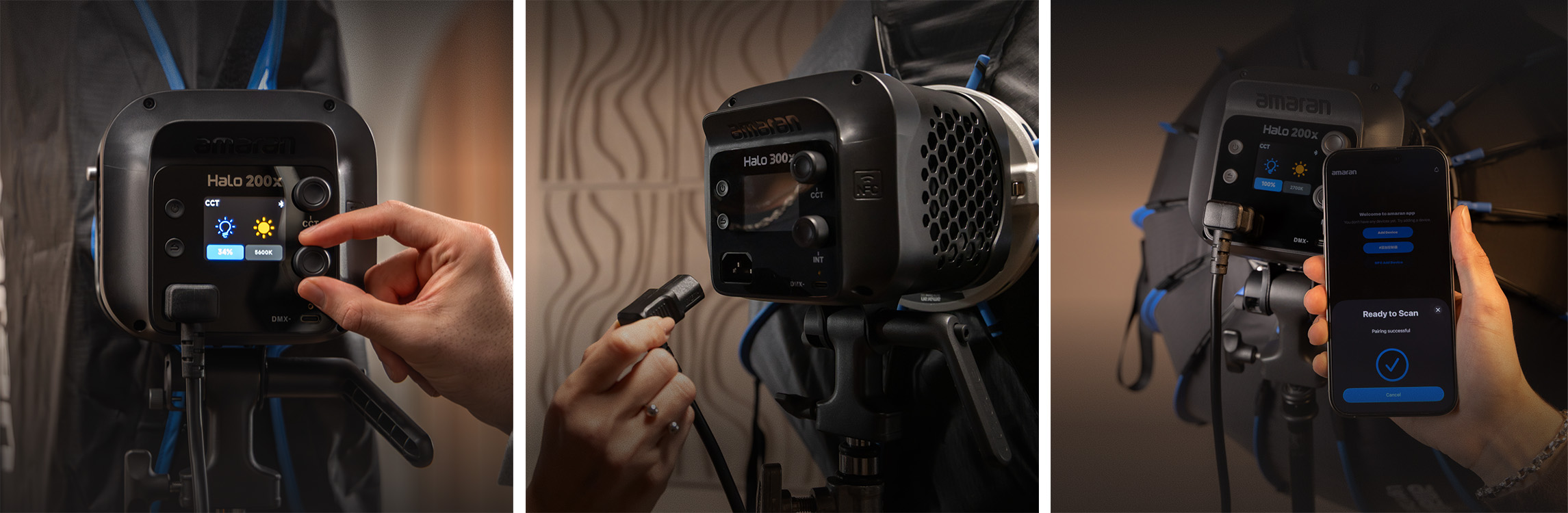 Осветитель amaran Halo 200x