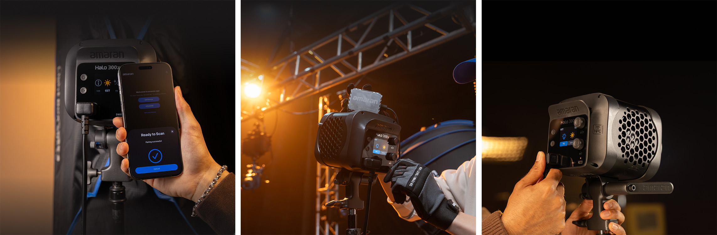 Осветитель amaran Halo 300x