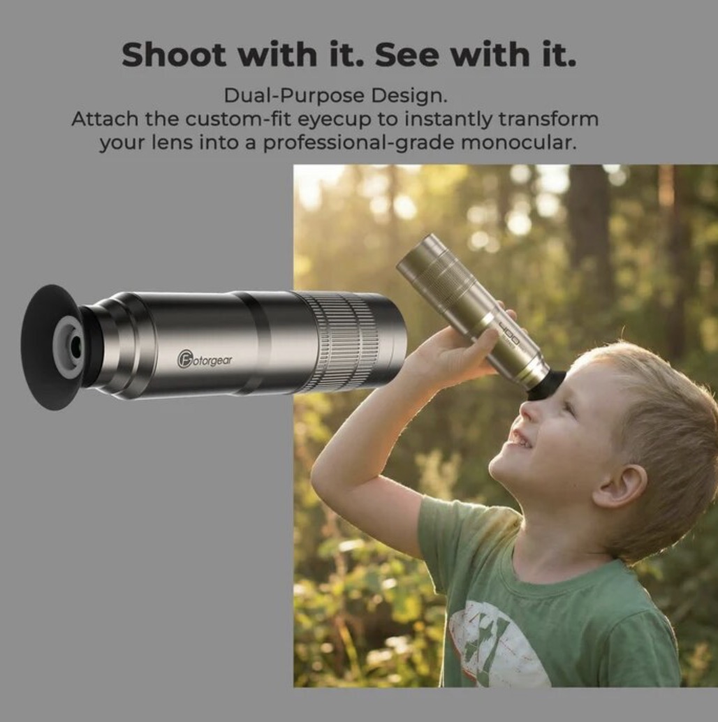 Объектив FotorGear Retro 400mm Pro Telephoto T-Mount