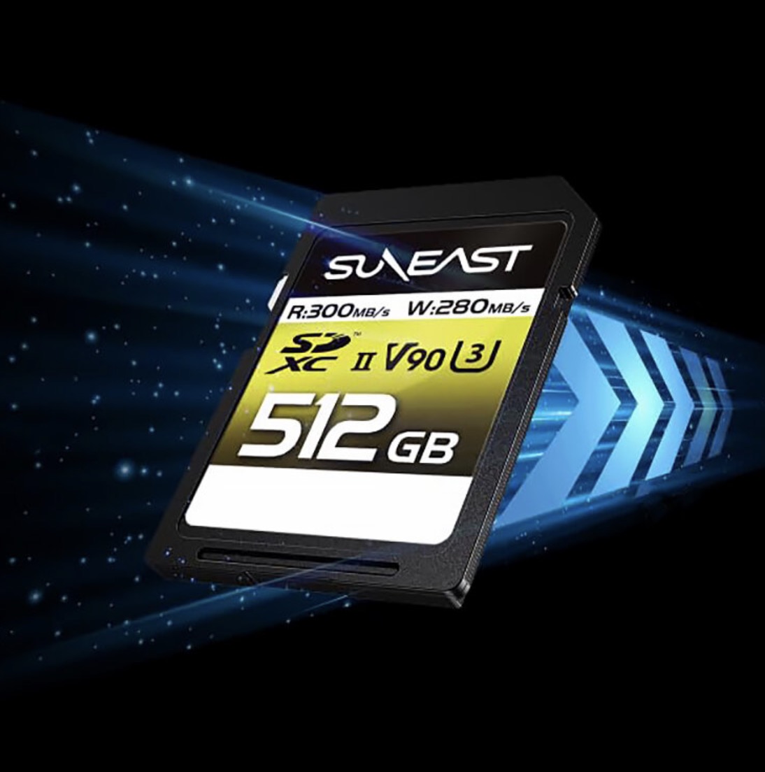 Карта памяти SUNEAST Ultimate Pro V90 SDXC UHS-II 512Гб