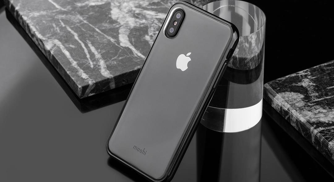Чехол Moshi Vitros Black для iPhone X