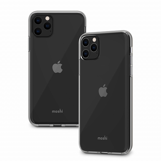 Чехол Moshi Vitros Raven Black (Прозрачный черный) для iPhone 11 Pro