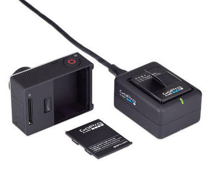 Зарядное устройство для двух аккумуляторов GoPro Dual Battery Charger AHBBP-301
