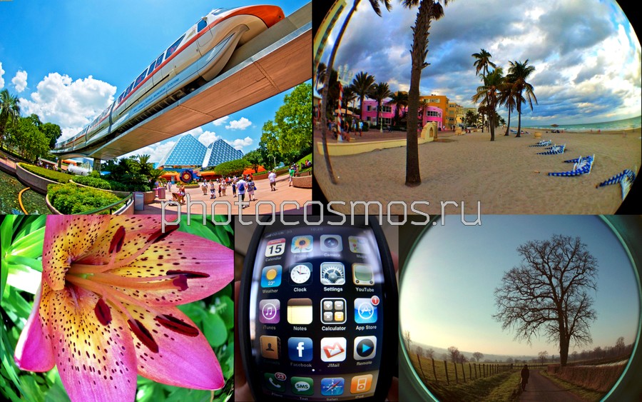 Примеры фотографий на фишай для iPhone 5/5S (объектив для iPhone 5/5S — три в одном (Super Wide + Fisheye + Macro)