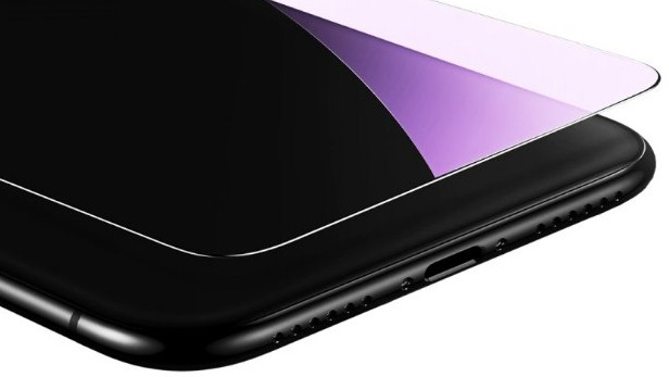 Защитное стекло Baseus 0.2mm Transparent Anti-Bluelight Tempered для iPhone X