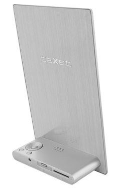 Цифровая фоторамка teXet TF-803 (серебристая)