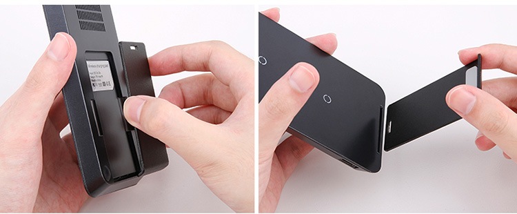 Беспроводная зарядка Baseus Wireless Charging Pad For Phone With Desktop Holder Black