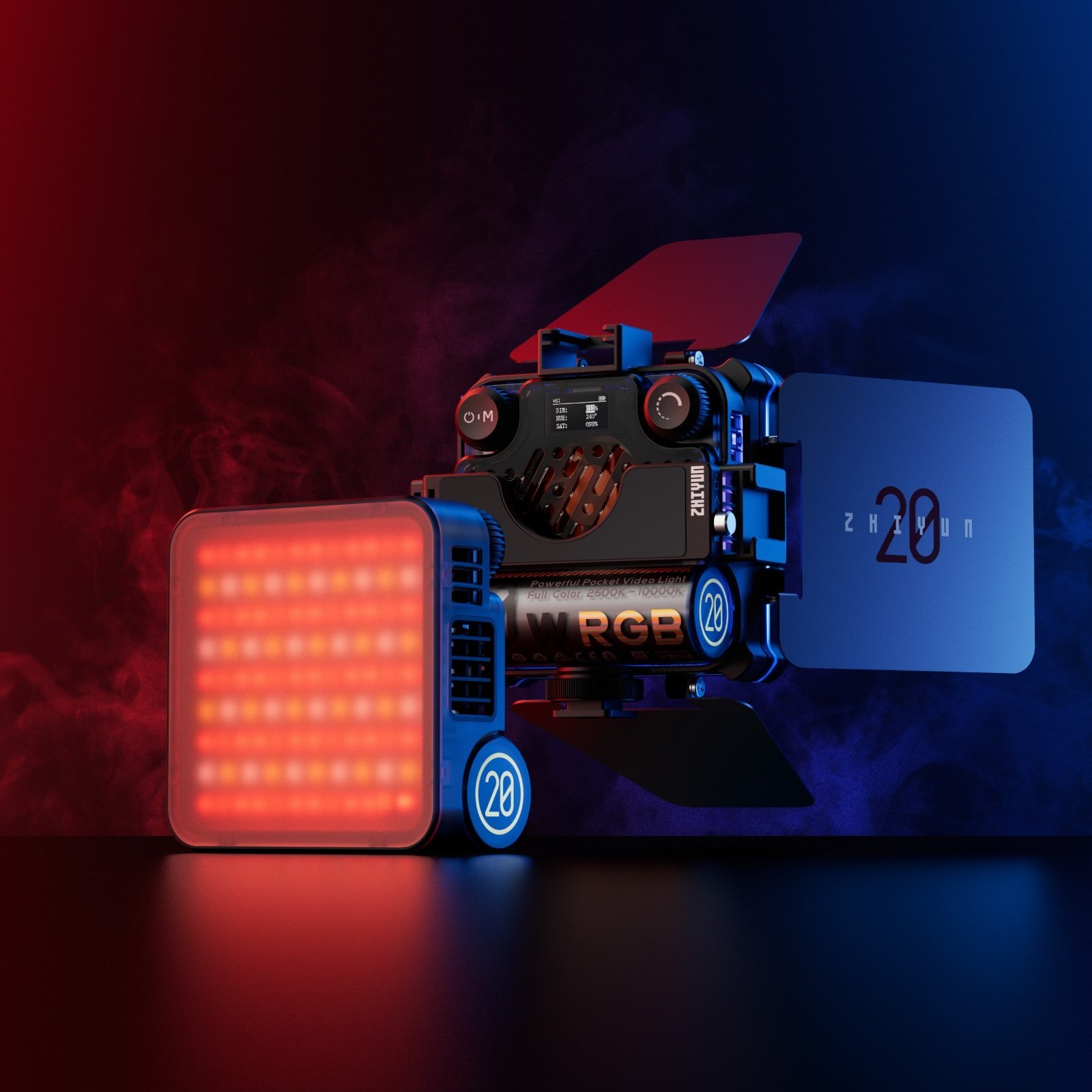 Осветитель светодиодный Zhiyun FIVERAY M20C (PLM103 - C040036ABR1)