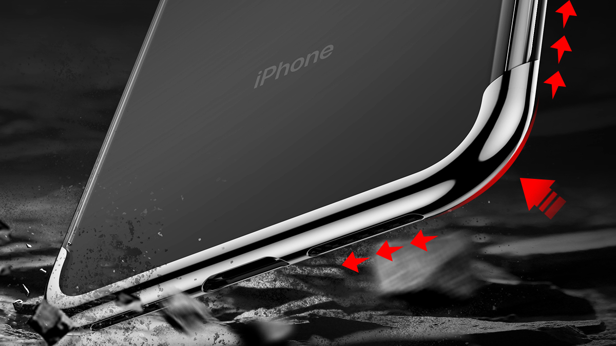 Чехол Baseus Shining Red для iPhone XS Max