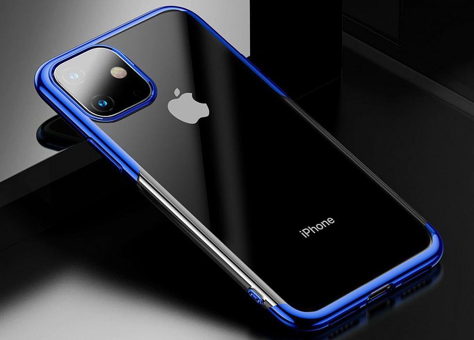 Чехол Baseus Shining Case Blue для iPhone 11