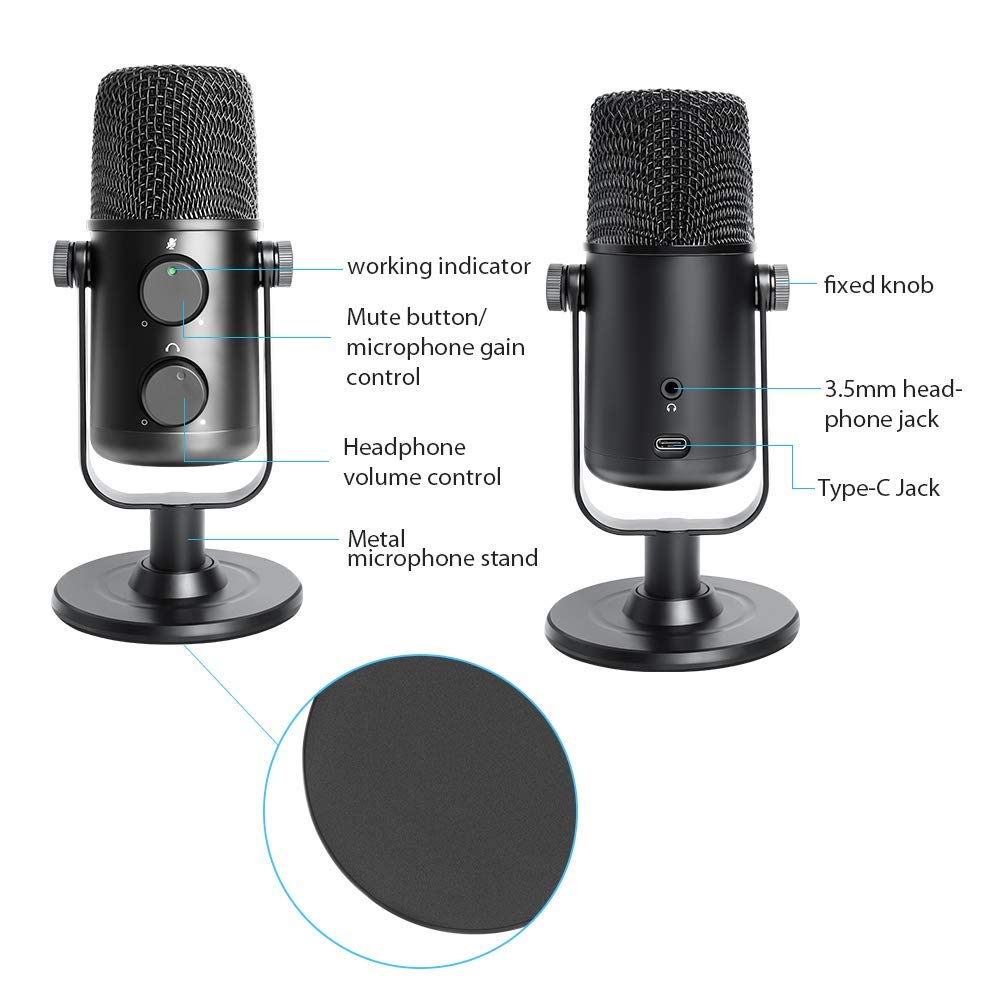 USB-микрофон Maono Podcast Microphone AU-902