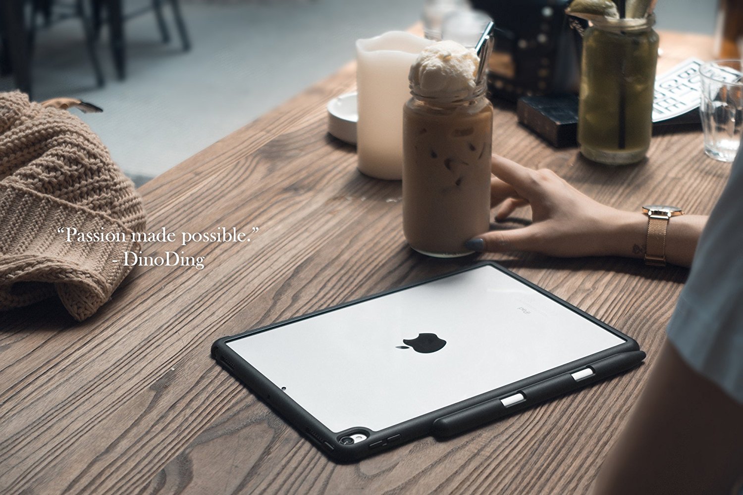 Чехол Wowcase With Stylus Slot Grey для iPad Pro 10.5"