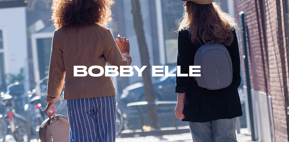 Женский рюкзак-антивор XD Design Bobby Elle Light Grey