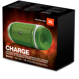 Упаковка JBL Charge Green JBLCHARGEGRNEU