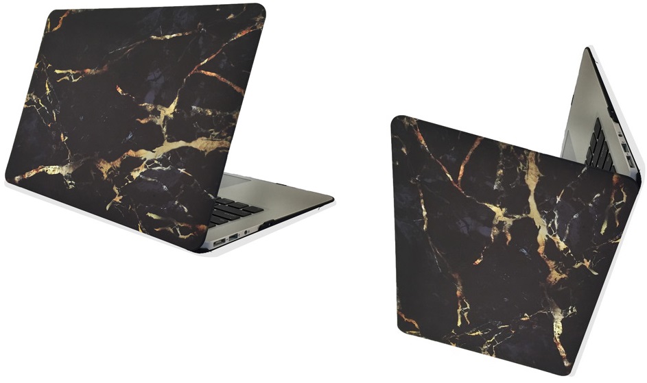 Чехол-накладка i-Blason Black/Gold Marble для Macbook Pro 15 Retina