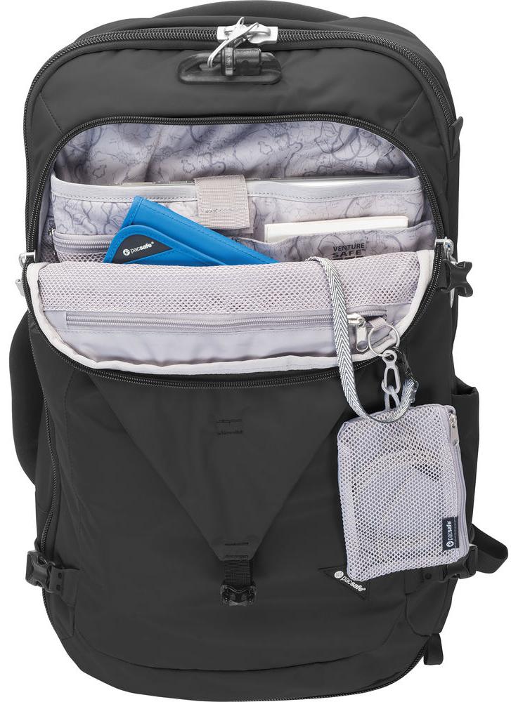 Рюкзак для ноутбука 15" Pacsafe Venturesafe EXP45 Black
