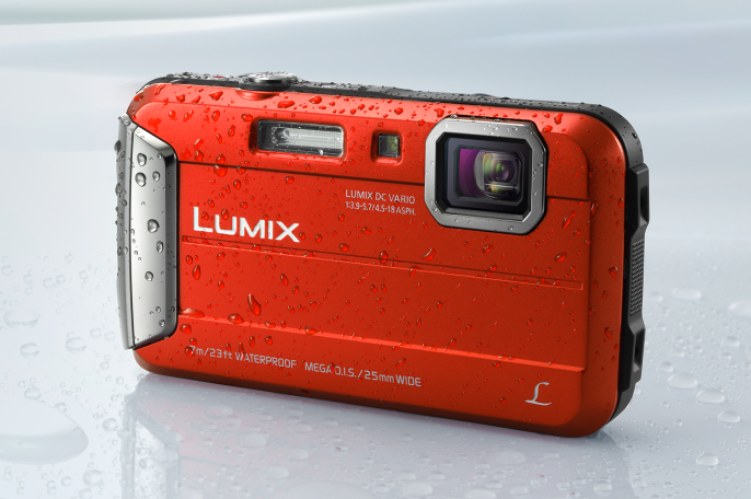 подводный фотоаппарат Panasonic Lumix DMC-FT25 red