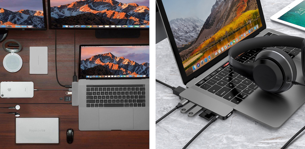 USB-хаб Hyper HyperDrive SOLO 7-in-1 Hub Space Gray для iPad / MacBook Pro / MacBook Air и других устройств с USB-C