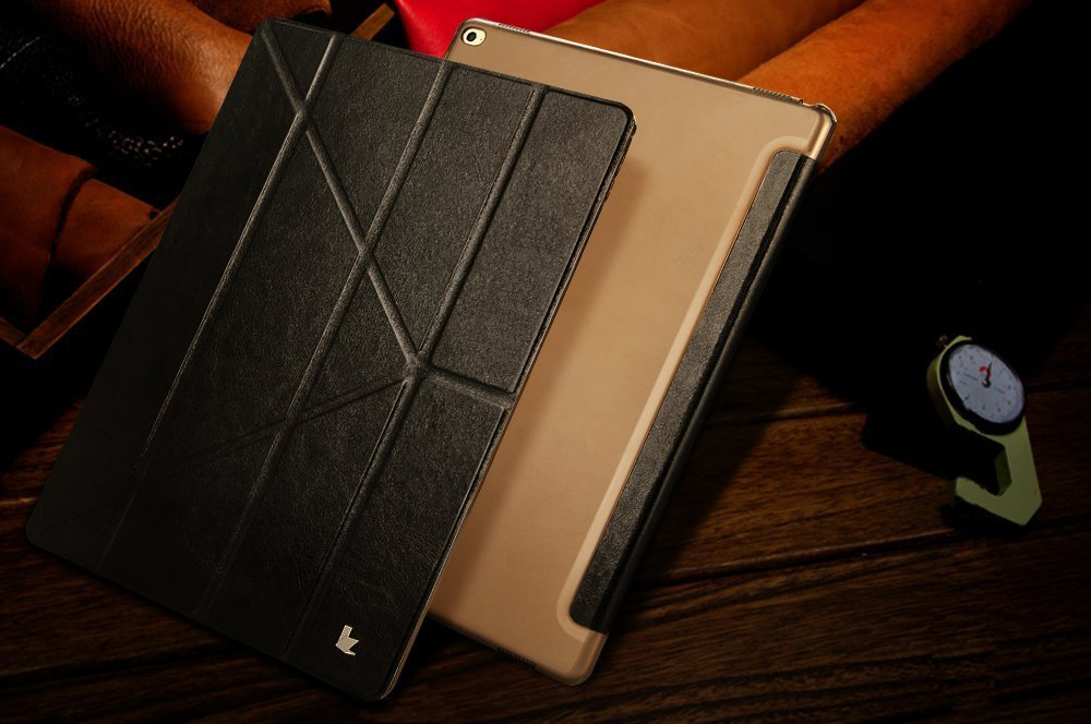 Чехол Jisoncase PU Leather Black для iPad Pro 12.9