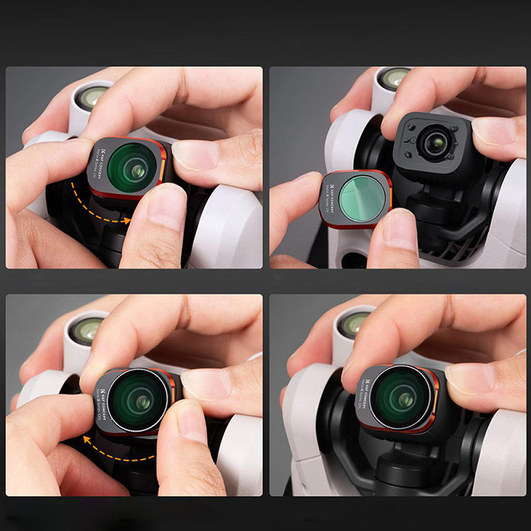 Комплект светофильтров K&F Concept для DJI Mini 3 Pro (6 шт+лопасти)